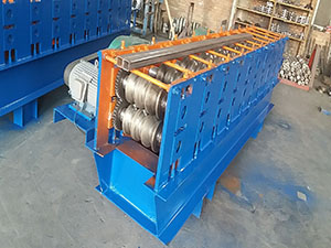 架子圓管壓方管成型機